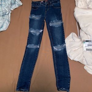 Juniors ripped jeans size 00